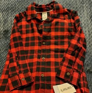 2T Boy Flannel checker shirt